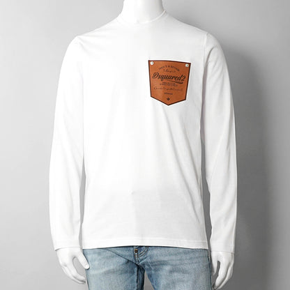 【SUMMER FINAL SALE】 DSQUARED2 KIDS キッズ 長袖Tシャツ D2T1220U DQ3174 D004G ホワイト DQ100