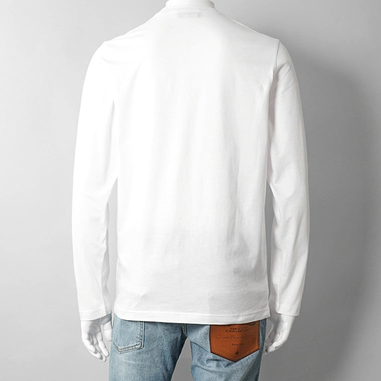 【SUMMER FINAL SALE】 DSQUARED2 KIDS キッズ 長袖Tシャツ D2T1220U DQ3174 D004G ホワイト DQ100