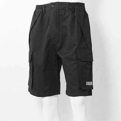 【SUMMER FINAL SALE】 DSQUARED2 KIDS キッズ カーゴショートパンツ D2P945U DQ3209 D0AGK ブラック DQ900