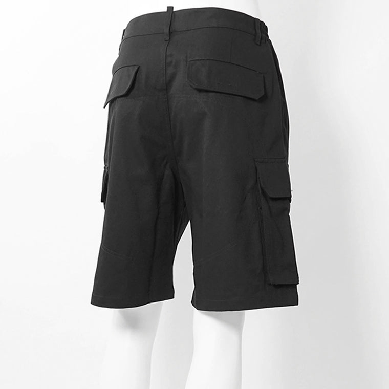 【SUMMER FINAL SALE】 DSQUARED2 KIDS キッズ カーゴショートパンツ D2P945U DQ3209 D0AGK ブラック DQ900