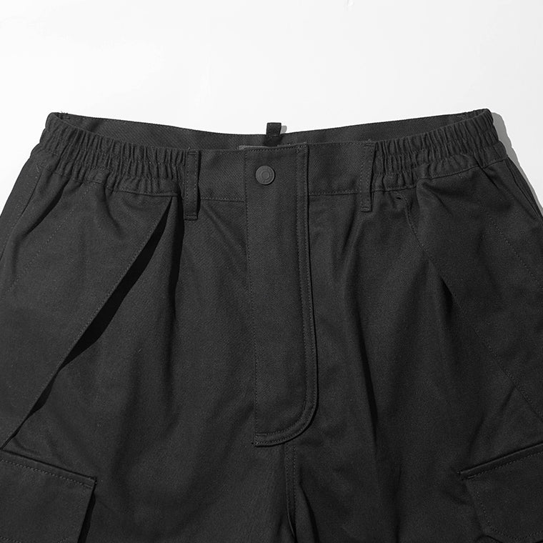 【SUMMER FINAL SALE】 DSQUARED2 KIDS キッズ カーゴショートパンツ D2P945U DQ3209 D0AGK ブラック DQ900