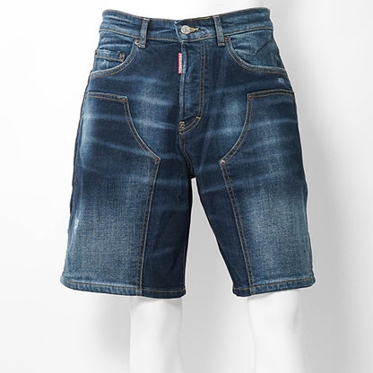 【SUMMER FINAL SALE】 DSQUARED2 KIDS キッズ デニムショートパンツ D2P948U DQ3212 D0AFS インディゴウォッシュ DQ01