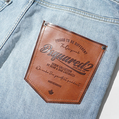【SUMMER FINAL SALE】 DSQUARED2 KIDS キッズ デニムショートパンツ D2P949M DQ3213 D0AF3 ウォッシュライトブルー DQ01