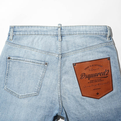 【SUMMER FINAL SALE】 DSQUARED2 KIDS キッズ デニムショートパンツ D2P949M DQ3213 D0AF3 ウォッシュライトブルー DQ01