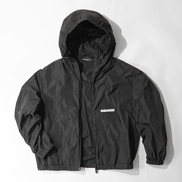 DSQUARED2 KIDS キッズ ブルゾン D2J542U DQ3234 D0AGM ブラック DQ900