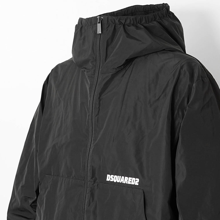 DSQUARED2 KIDS キッズ ブルゾン D2J542U DQ3234 D0AGM ブラック DQ900