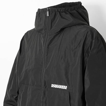 DSQUARED2 KIDS キッズ ブルゾン D2J542U DQ3234 D0AGM ブラック DQ900