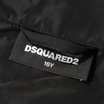 DSQUARED2 KIDS キッズ ブルゾン D2J542U DQ3234 D0AGM ブラック DQ900