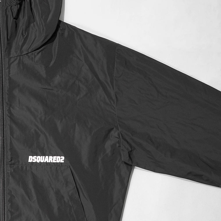 DSQUARED2 KIDS キッズ ブルゾン D2J542U DQ3234 D0AGM ブラック DQ900