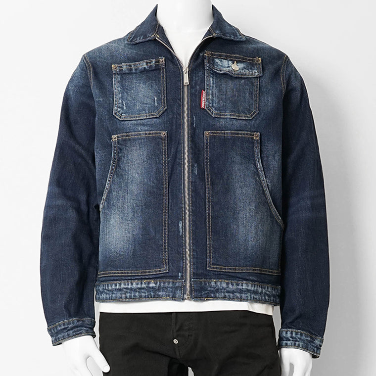 DSQUARED2 KIDS キッズ デニムジャケット D2J547U DQ3239 D0AFS ウォッシュブルー DQ01