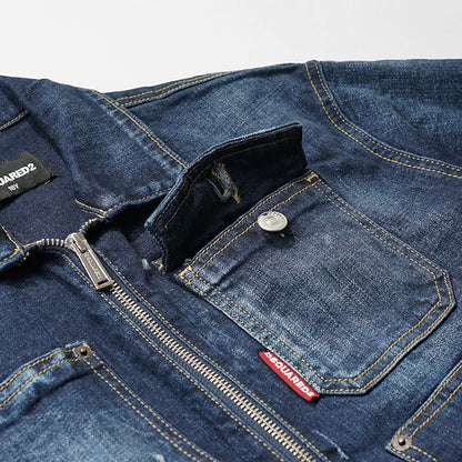 DSQUARED2 KIDS キッズ デニムジャケット D2J547U DQ3239 D0AFS ウォッシュブルー DQ01