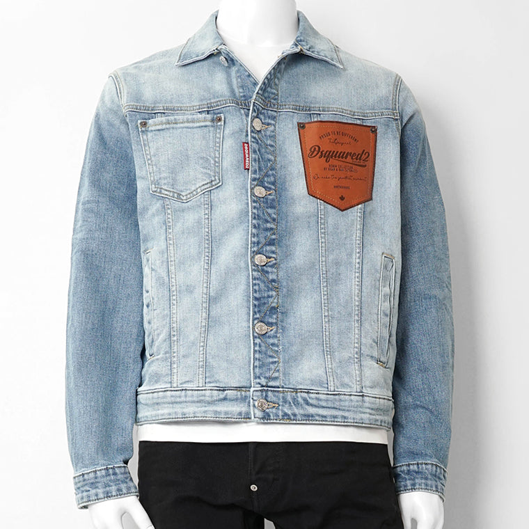 DSQUARED2 KIDS キッズ デニムジャケット D2J548U DQ3240 D0AF3 ウォッシュブルー DQ01