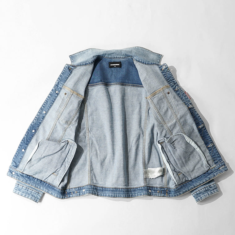 DSQUARED2 KIDS キッズ デニムジャケット D2J548U DQ3240 D0AF3 ウォッシュブルー DQ01