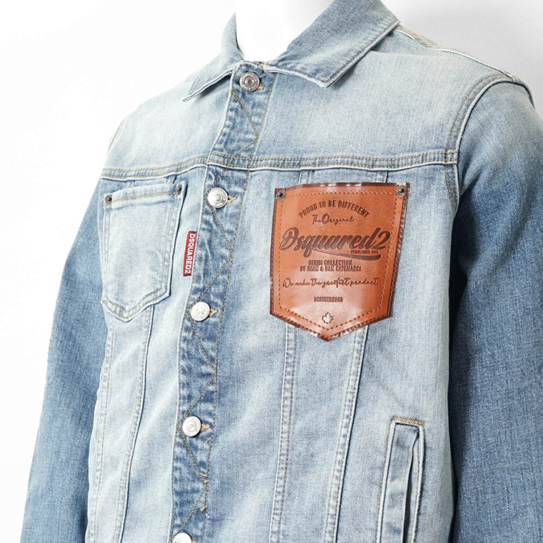 DSQUARED2 KIDS キッズ デニムジャケット D2J548U DQ3240 D0AF3 ウォッシュブルー DQ01