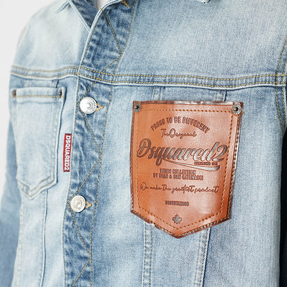 DSQUARED2 KIDS キッズ デニムジャケット D2J548U DQ3240 D0AF3 ウォッシュブルー DQ01