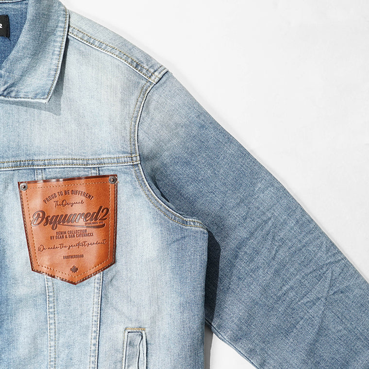 DSQUARED2 KIDS キッズ デニムジャケット D2J548U DQ3240 D0AF3 ウォッシュブルー DQ01