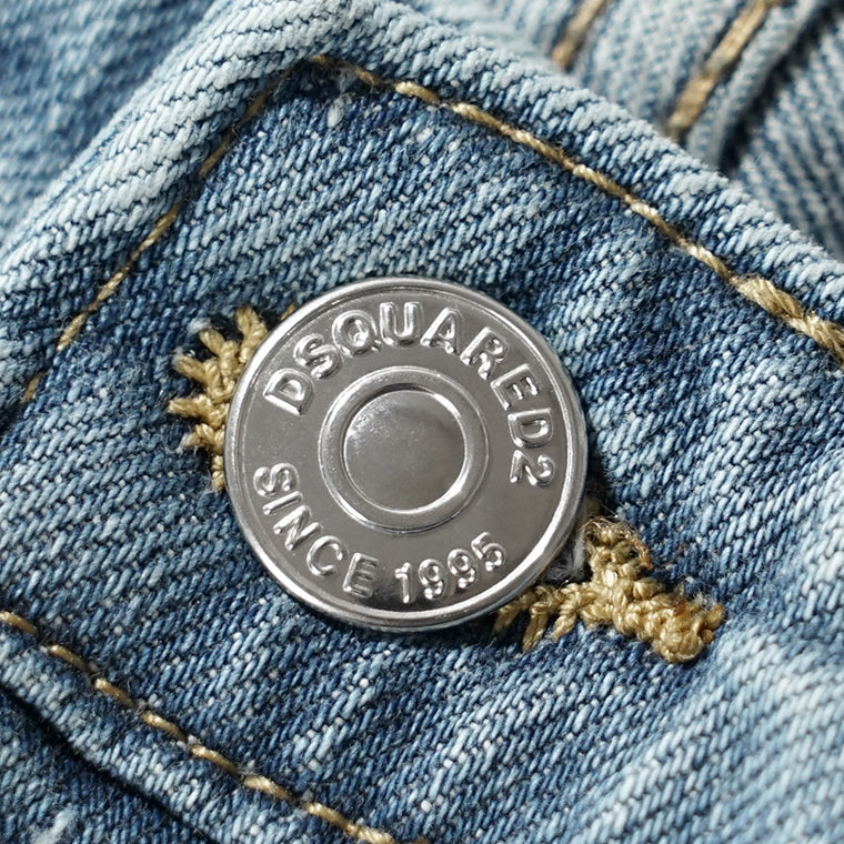 【SUMMER FINAL SALE】 DSQUARED2 KIDS キッズ ジーンズ D2P959M COOL GUY JEAN DQ3281 D0AF3 ウォッシュブルー DQ01