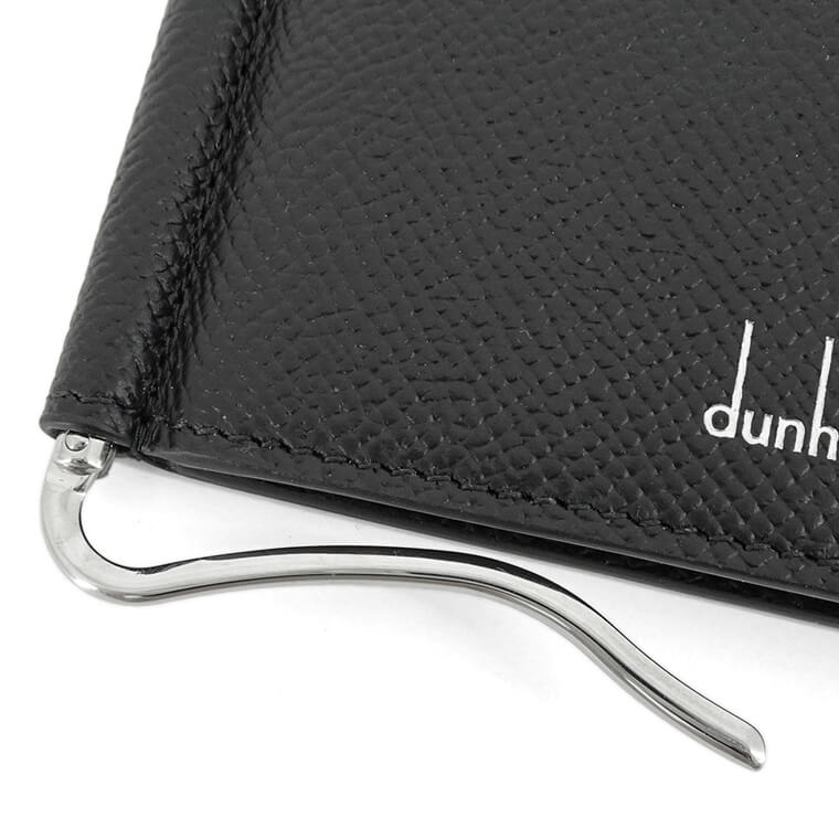 ダンヒル dunhill メンズ マネークリップ折財布 ブラック – WORLDCLUB1989