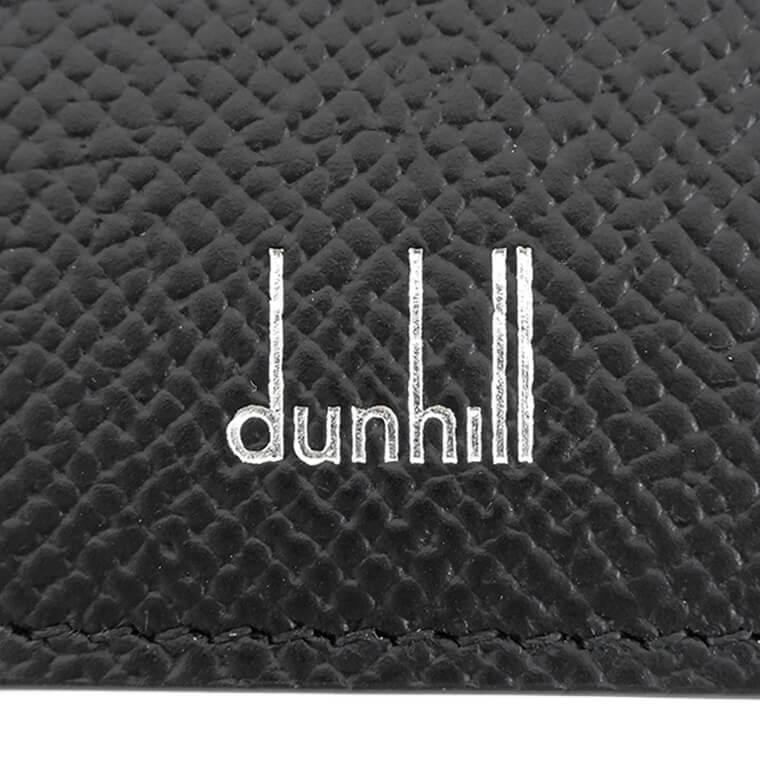 dunhill メンズ マネークリップ折財布 CADOGAN 6CC MONEY CLIP BILLFOLD WALLET DU19R2810CA BLACK ブラック 001