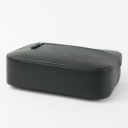 dunhill メンズ ショルダーバッグ CADOGAN TOP HANDLE MESSENGER BAG DU21R3823CA BLACK ブラック 001