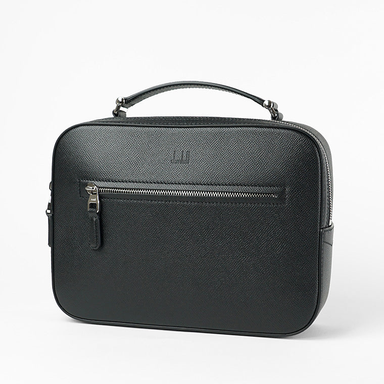 dunhill メンズ ショルダーバッグ CADOGAN TOP HANDLE MESSENGER BAG DU21R3823CA BLACK ブラック 001