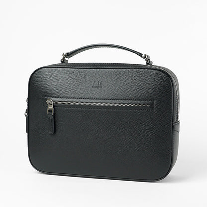 dunhill メンズ ショルダーバッグ CADOGAN TOP HANDLE MESSENGER BAG DU21R3823CA BLACK ブラック 001