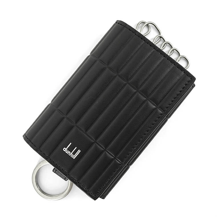 dunhill メンズ キーケース ROLLAGAS KEY CASE DU22F2178RA BLACK ブラック 001