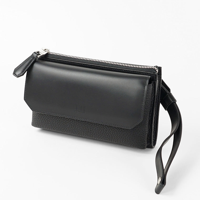 dunhill メンズ ショルダーバッグ HARNESS WEST END MESSENGER BAG DU24F3802XA BLACK ブラック 001