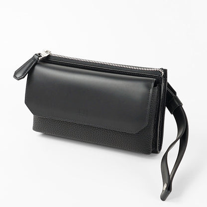 dunhill メンズ ショルダーバッグ HARNESS WEST END MESSENGER BAG DU24F3802XA BLACK ブラック 001
