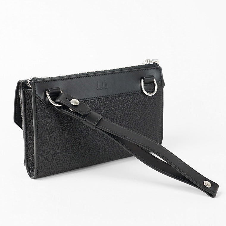 dunhill メンズ ショルダーバッグ HARNESS WEST END MESSENGER BAG DU24F3802XA BLACK ブラック 001