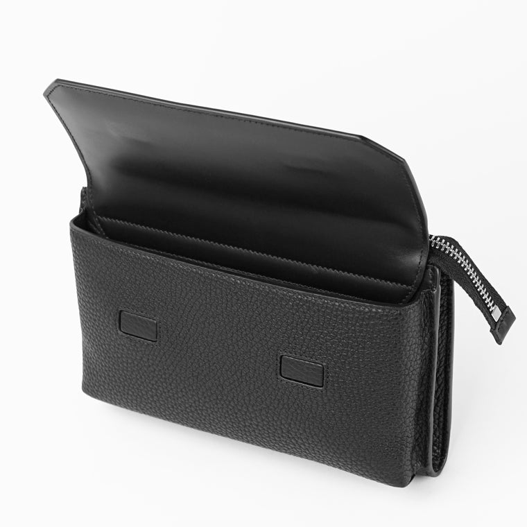 dunhill メンズ ショルダーバッグ HARNESS WEST END MESSENGER BAG DU24F3802XA BLACK ブラック 001