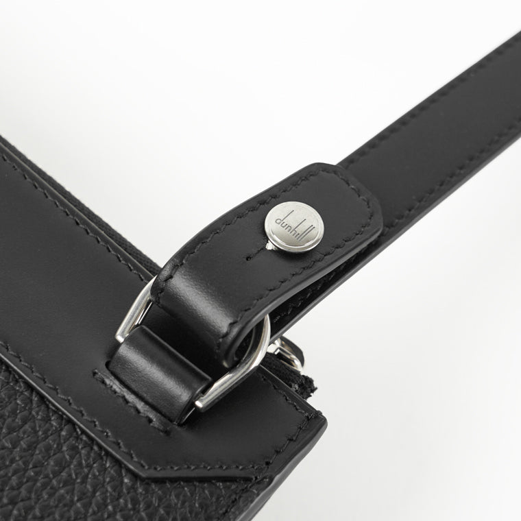 dunhill メンズ ショルダーバッグ HARNESS WEST END MESSENGER BAG DU24F3802XA BLACK ブラック 001
