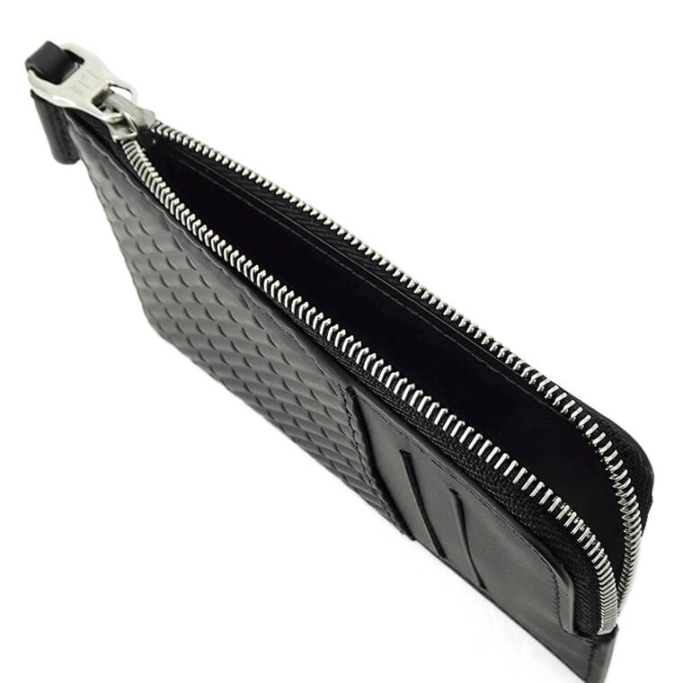 dunhill メンズ カードケース CONTOUR ZIP CARD CASE DU24R210ZPX BLACK ブラック 001