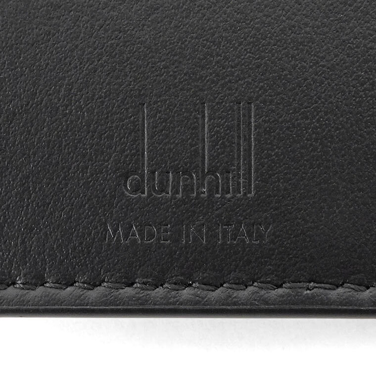 dunhill メンズ 2つ折り財布 CONTOUR 4CC & COIN PURSE BILLFOLD WALLET DU24R2320PX BLACK ブラック 001