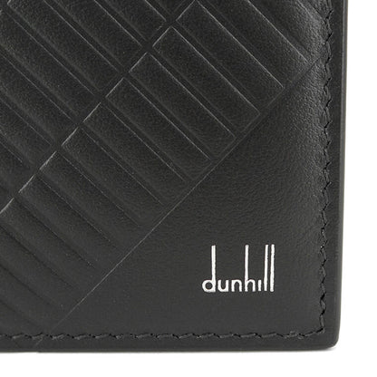 dunhill メンズ 2つ折り財布 CONTOUR 4CC & COIN PURSE BILLFOLD WALLET DU24R2320PX BLACK ブラック 001