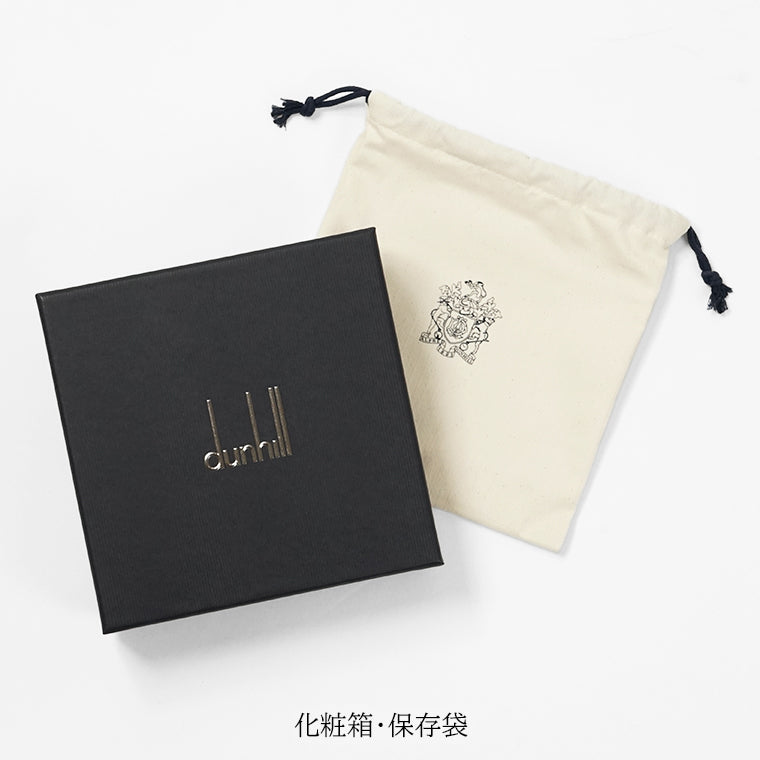 dunhill メンズ ベルト DU24R4T21RR ブラック ブラウン 001