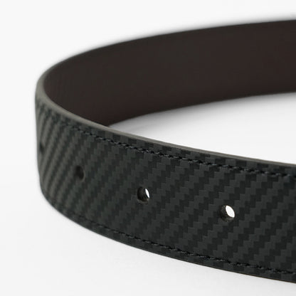 dunhill メンズ ベルト DU24R4T21RR ブラック ブラウン 001