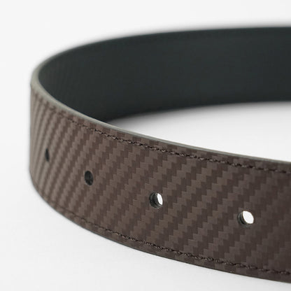 dunhill メンズ ベルト DU24R4T21RR ブラック ブラウン 001