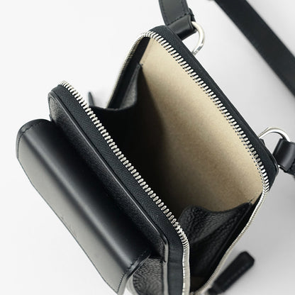 dunhill メンズ フォンケース HARNESS PHONE BAG DU25R2152XA BLACK ブラック 001