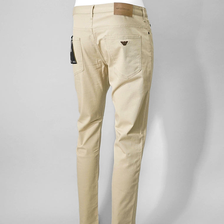 EMPORIO ARMANI メンズ ストレッチコットンパンツ EM000121 AF14123 3カラー
