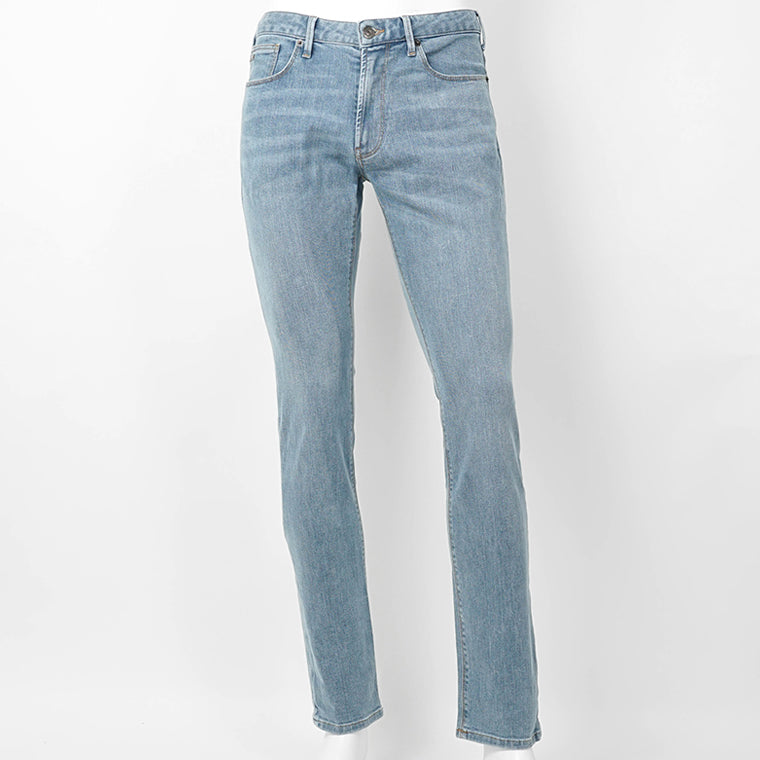 【SUMMER FINAL SALE】 EMPORIO ARMANI メンズ ジーンズ EM000121 AF22800 LIGHT BLUE DENIM ウォッシュライトブルー MB003