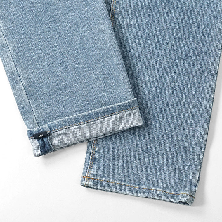 【SUMMER FINAL SALE】 EMPORIO ARMANI メンズ ジーンズ EM000121 AF22800 LIGHT BLUE DENIM ウォッシュライトブルー MB003