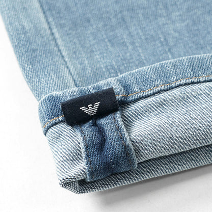 【SUMMER FINAL SALE】 EMPORIO ARMANI メンズ ジーンズ EM000121 AF22800 LIGHT BLUE DENIM ウォッシュライトブルー MB003