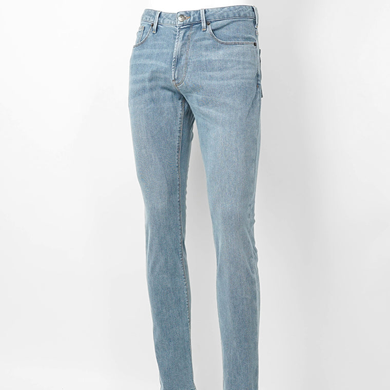 【SUMMER FINAL SALE】 EMPORIO ARMANI メンズ ジーンズ EM000121 AF22800 LIGHT BLUE DENIM ウォッシュライトブルー MB003