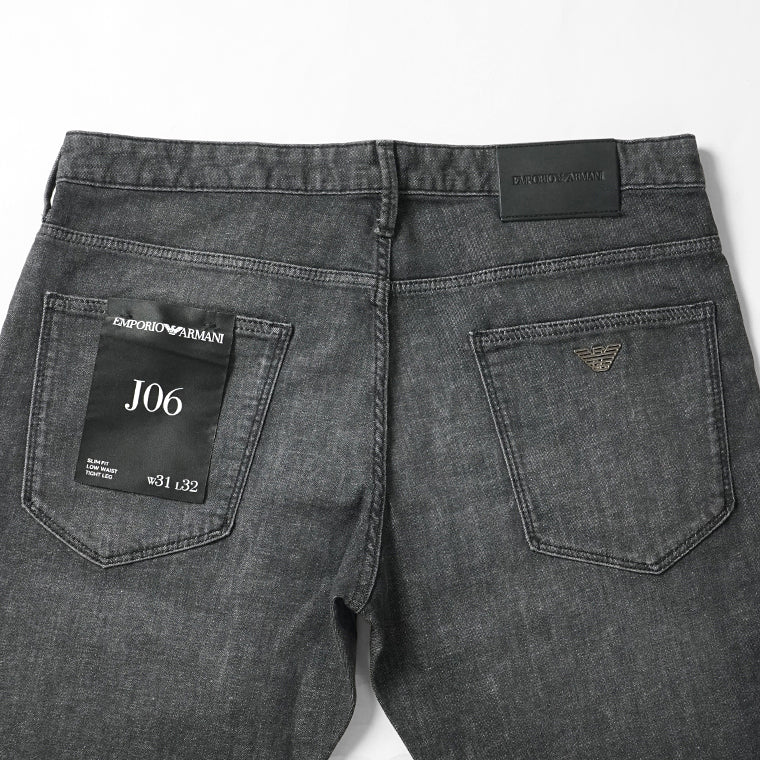 EMPORIO ARMANI メンズ ジーンズ EM000121 AF23022 MEDIUM GREY DENIM ウォッシュグレー M8001