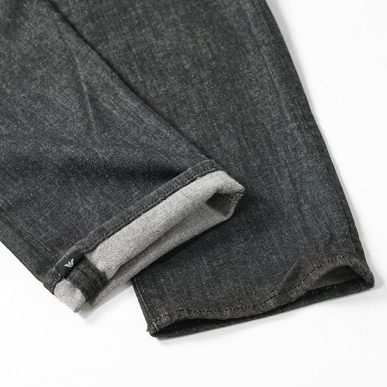 EMPORIO ARMANI メンズ ジーンズ EM000121 AF23022 BLACK DENIM ウォッシュブラック MC002
