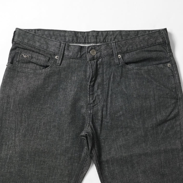 EMPORIO ARMANI メンズ ジーンズ EM000121 AF23022 BLACK DENIM ウォッシュブラック MC002