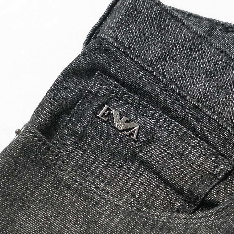 EMPORIO ARMANI メンズ ジーンズ EM000121 AF23022 BLACK DENIM ウォッシュブラック MC002