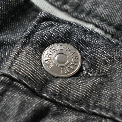 EMPORIO ARMANI メンズ ジーンズ EM000121 AF23022 BLACK DENIM ウォッシュブラック MC002