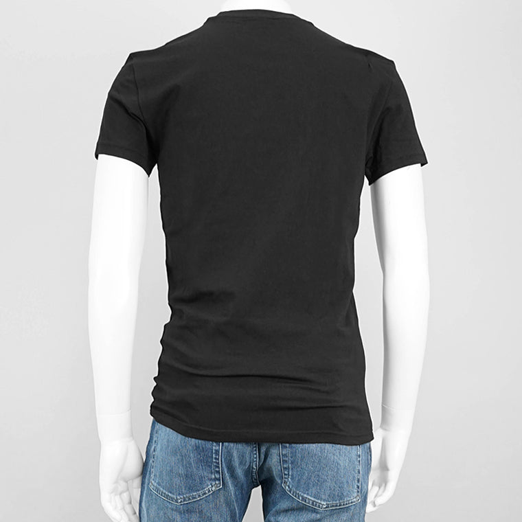 【SUMMER FINAL SALE】 EMPORIO ARMANI UNDERWEAR ライン メンズ Tシャツ EM000375 AF10771 BLACK ブラック UC001